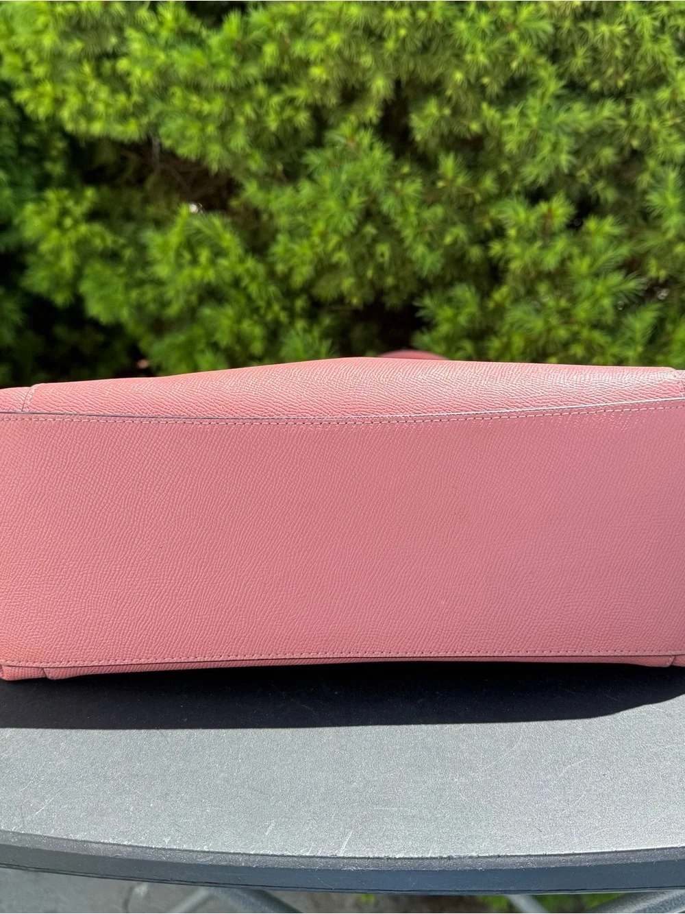 COACH Ava Pink Leather Tote Bag with Gold Hardware - Picture 11 of 11